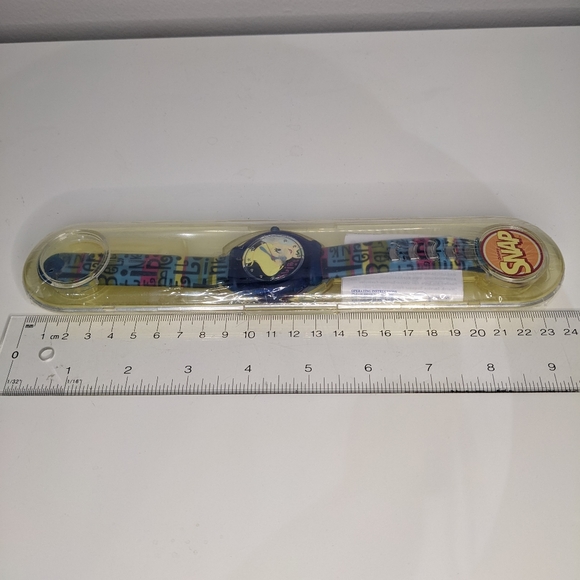 BNIB Vintage Disney SNAP watch featuring Tinkerbell - Picture 2 of 5